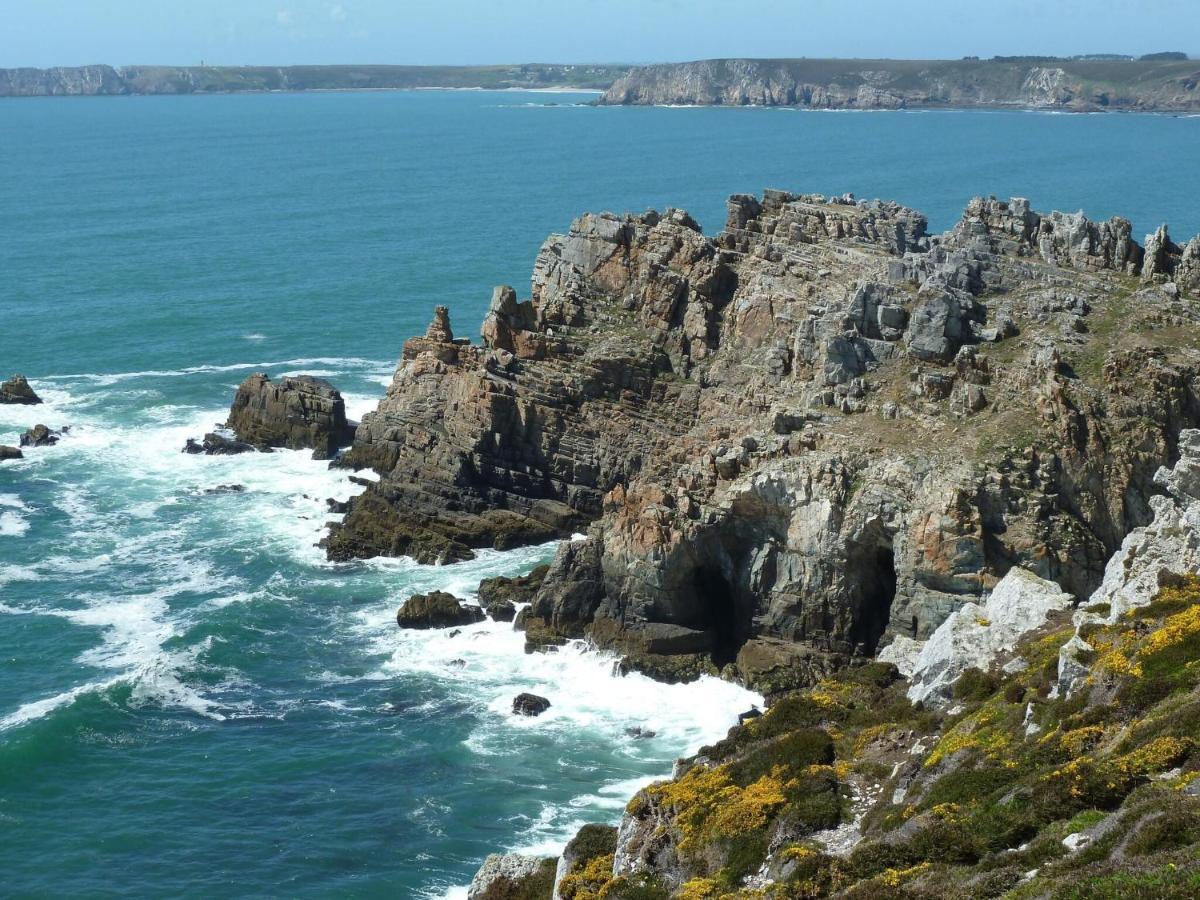 180° Panoramic Sea View, Holiday Home, Telgruc-Sur-Mer ภายนอก รูปภาพ