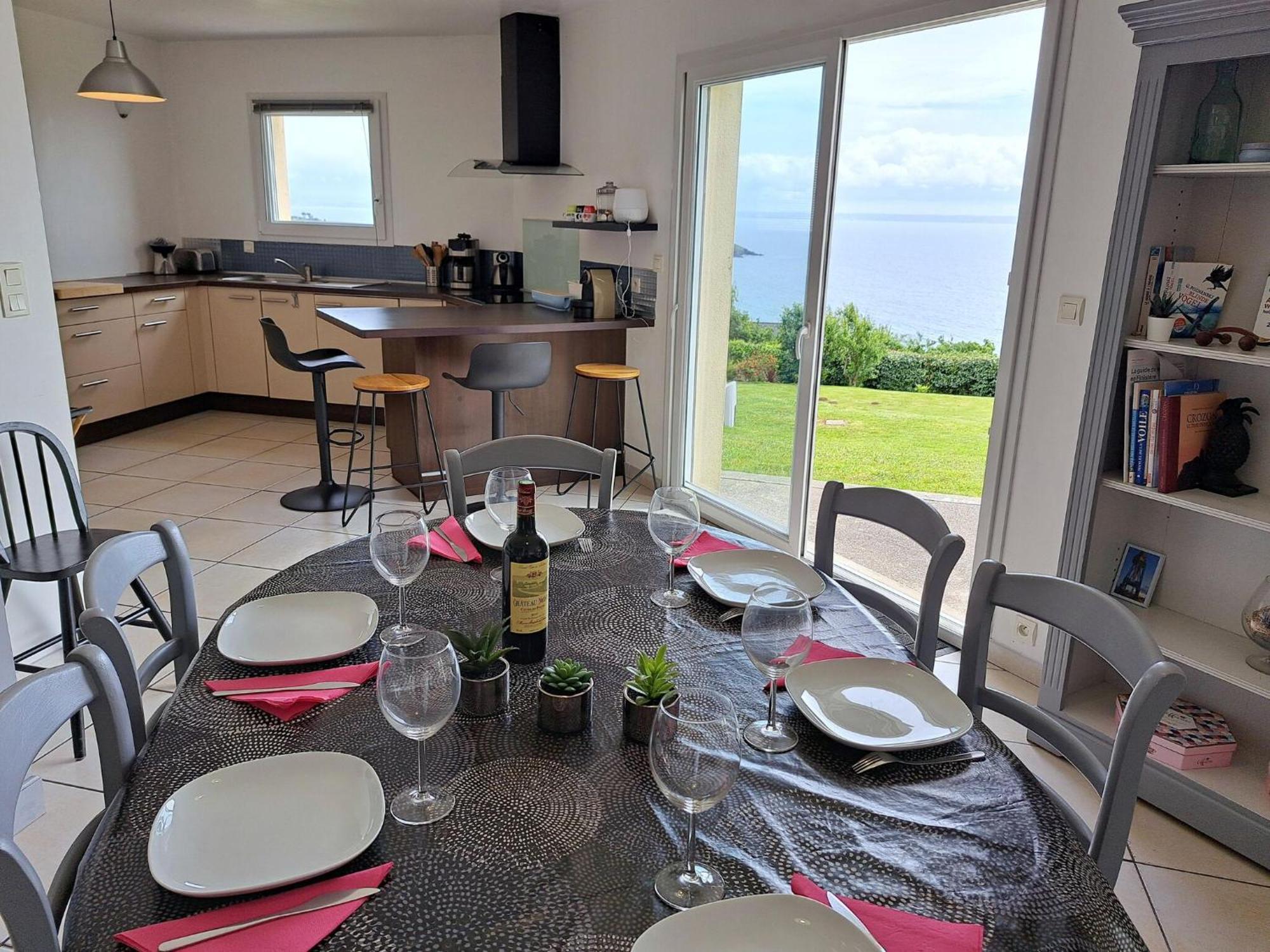 180° Panoramic Sea View, Holiday Home, Telgruc-Sur-Mer ภายนอก รูปภาพ